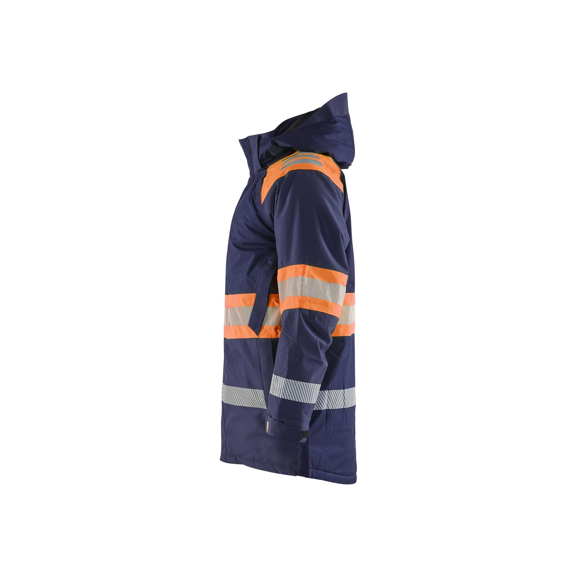 BLAKLADER 44851977 Hi Vis Winter Parka Parka Work Jacket MEN - Waterproof